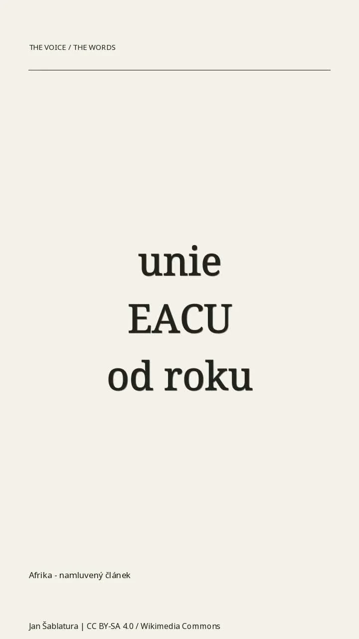 Afrika - namluvený článek