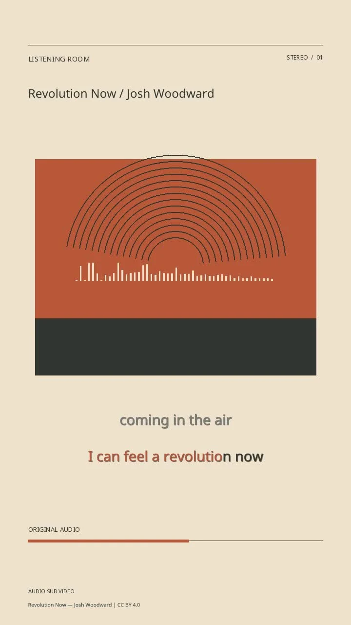 Revolution Now / Josh Woodward