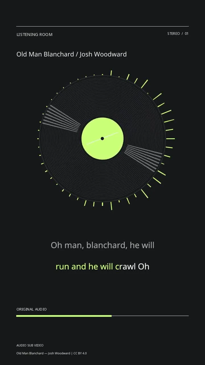 Old Man Blanchard / Josh Woodward