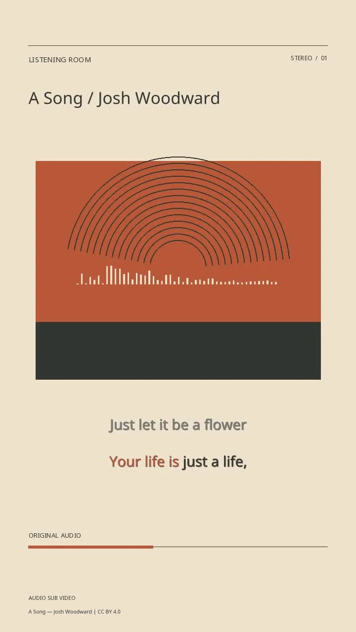 A Song / Josh Woodward