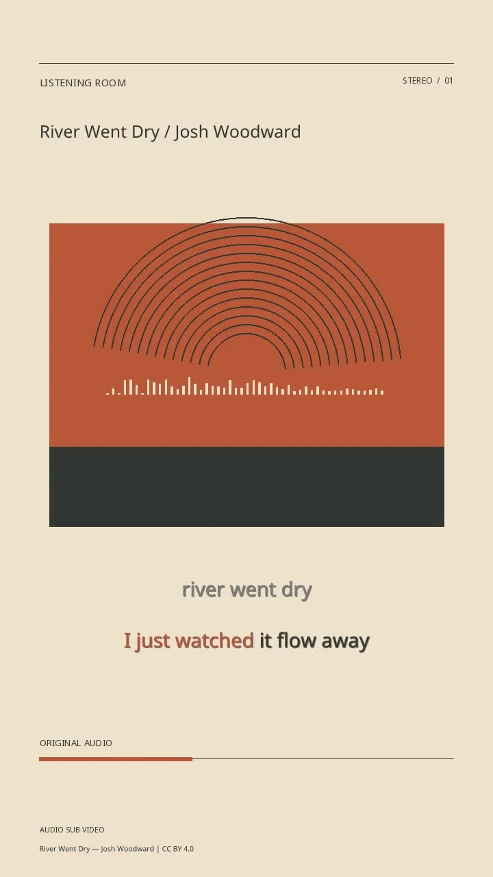 River Went Dry / Josh Woodward