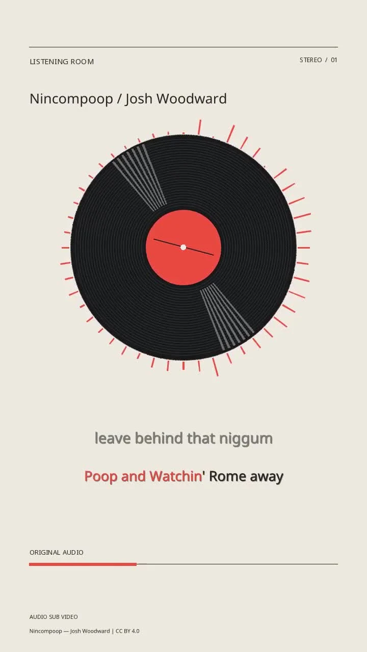 Nincompoop / Josh Woodward