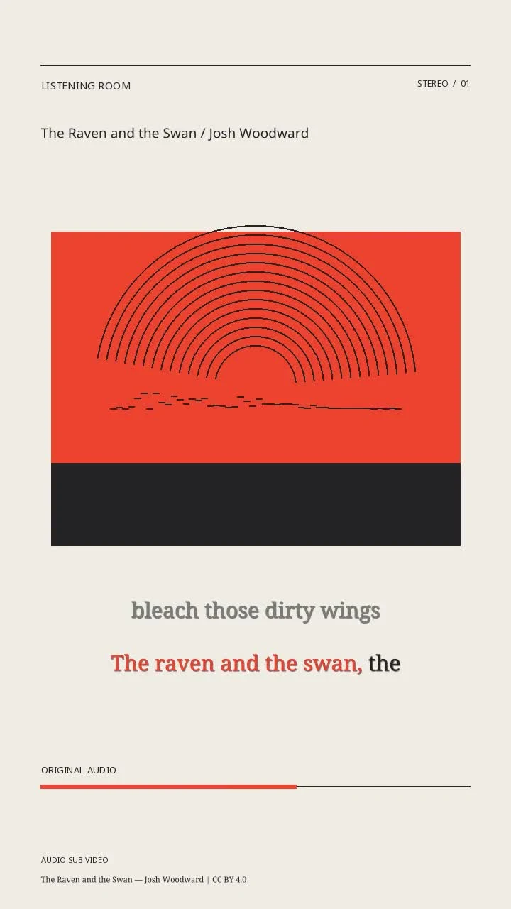 The Raven and the Swan / Josh Woodward