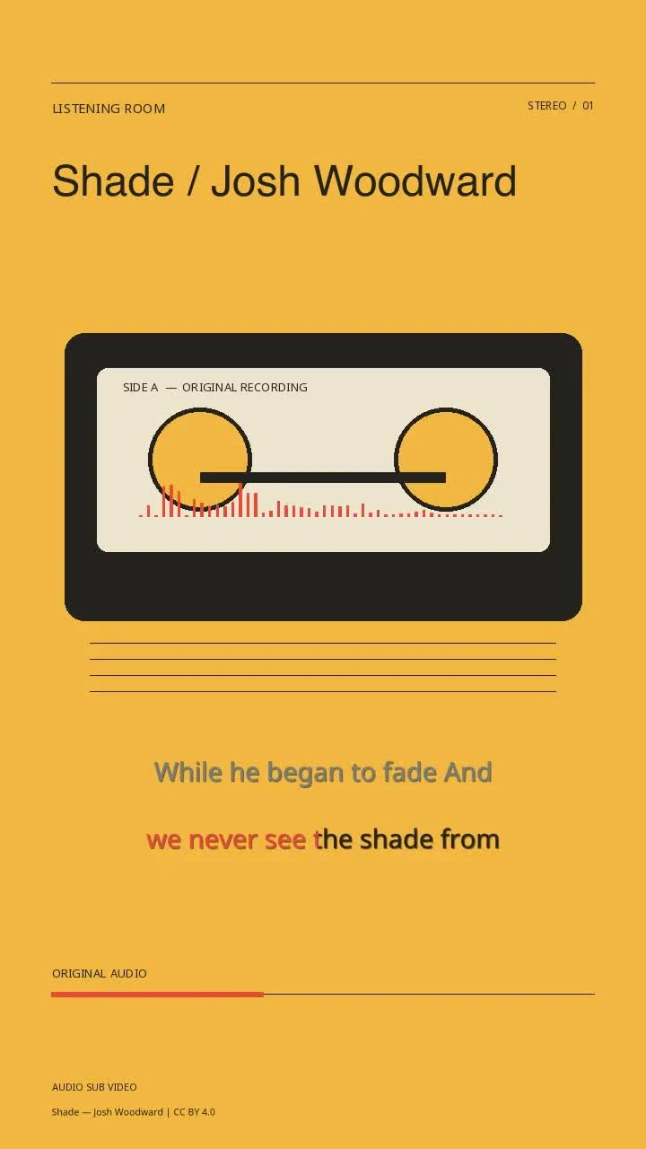 Shade / Josh Woodward