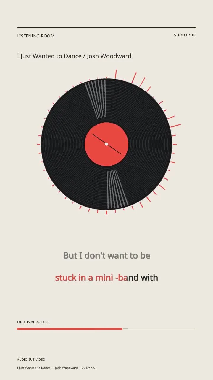 I Just Wanted to Dance / Josh Woodward
