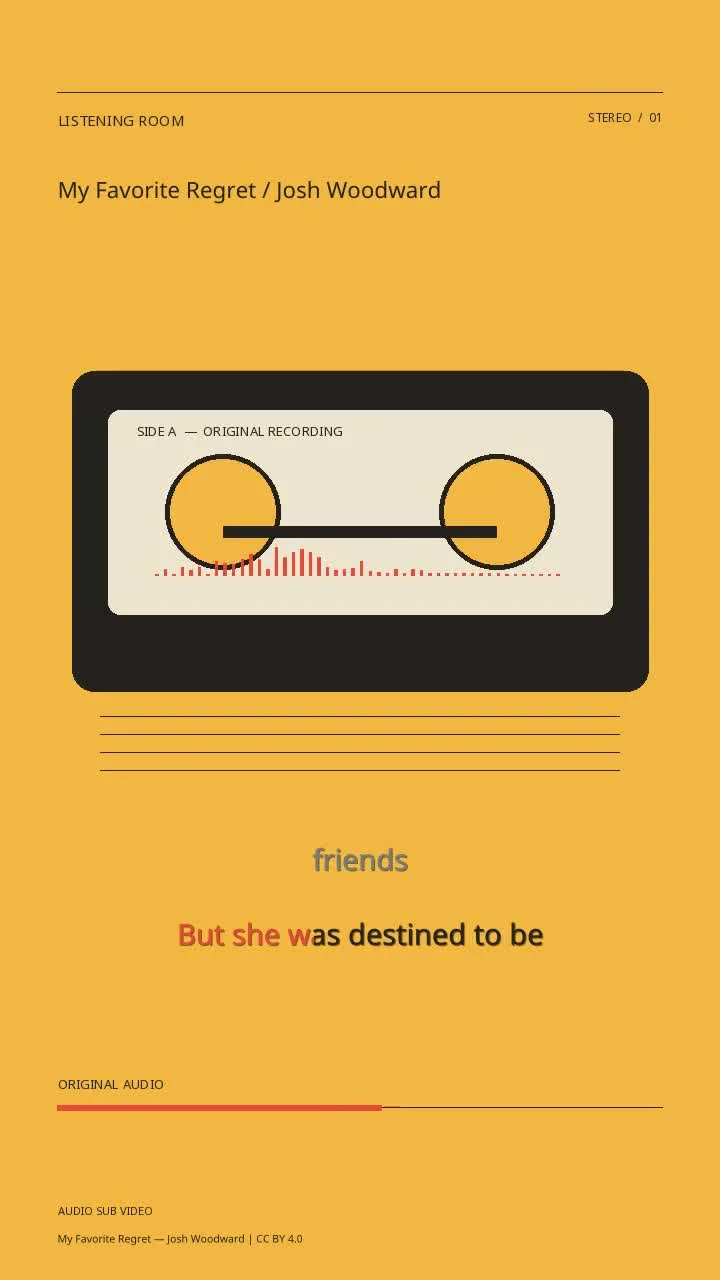 My Favorite Regret / Josh Woodward