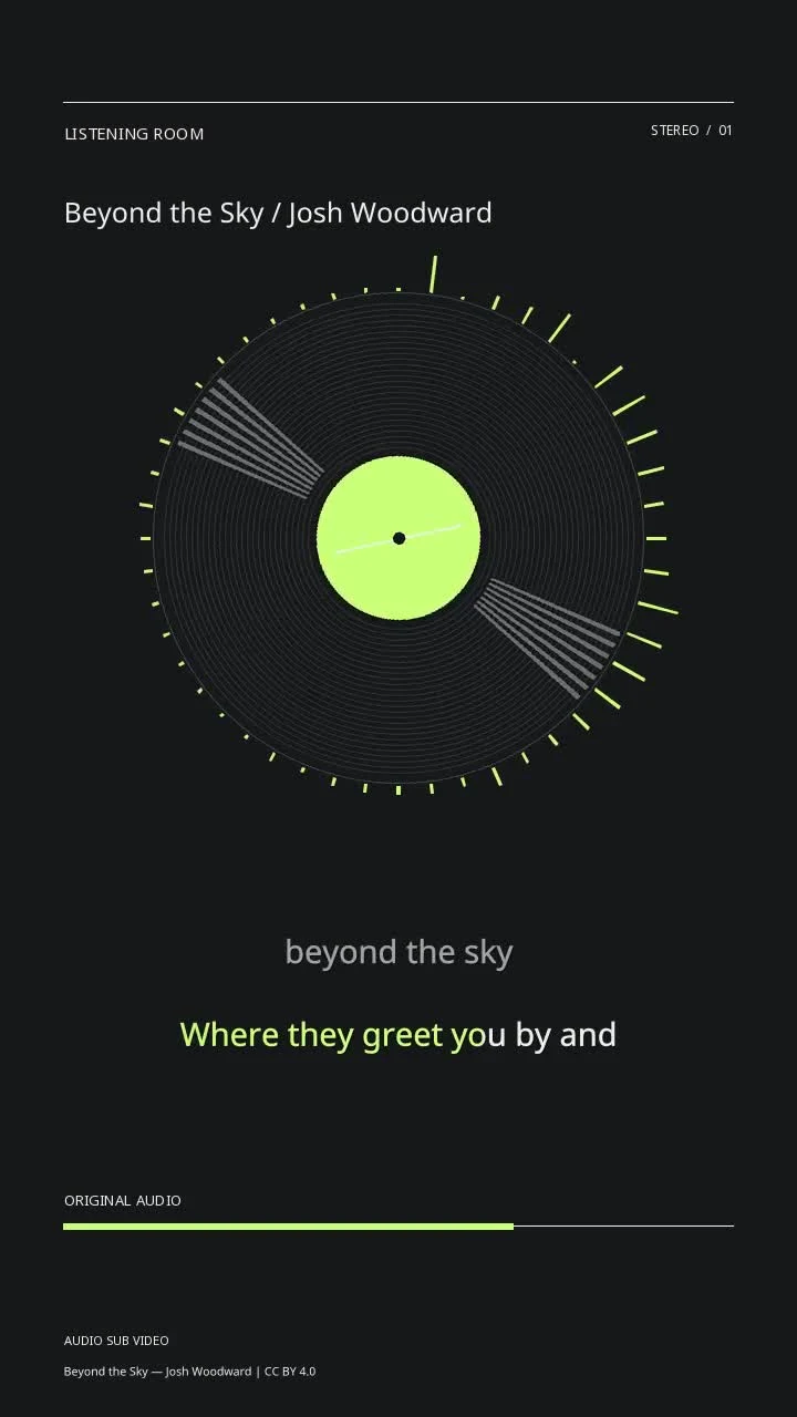 Beyond the Sky / Josh Woodward