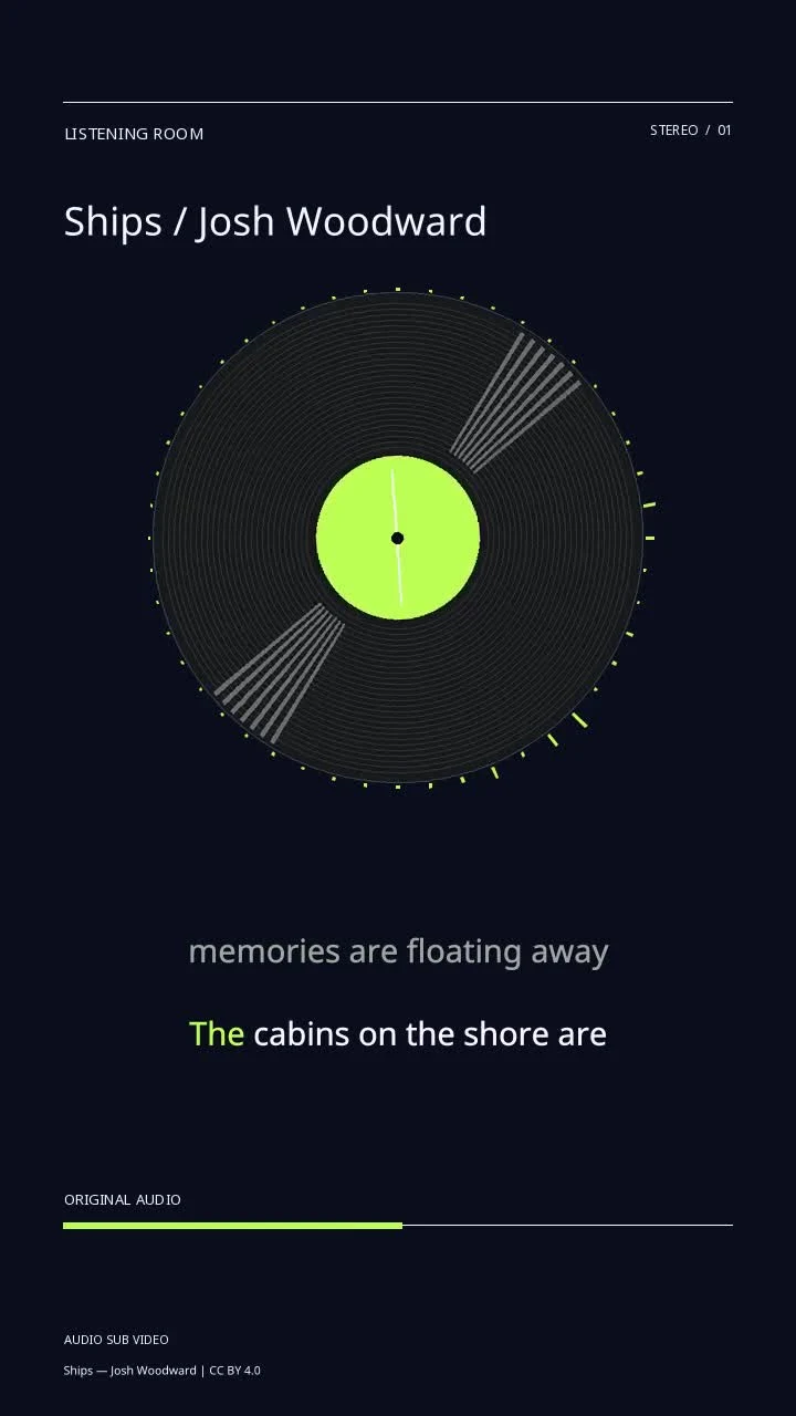 Ships / Josh Woodward