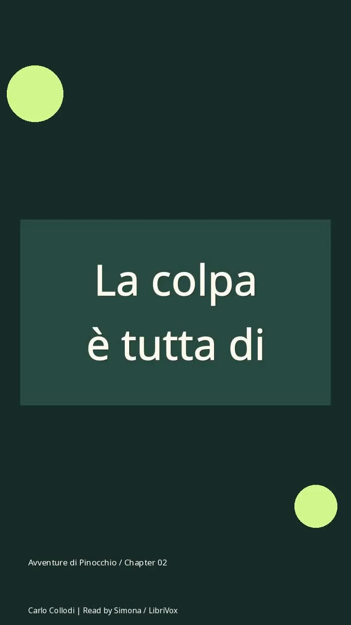 Avventure di Pinocchio / Chapter 02