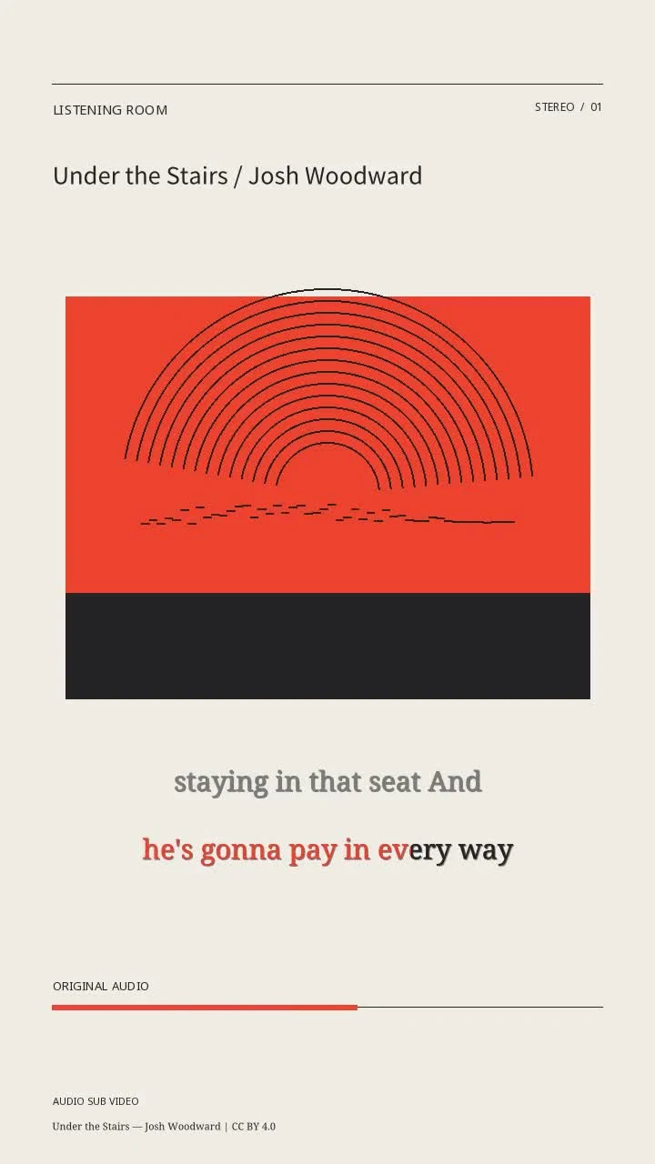 Under the Stairs / Josh Woodward