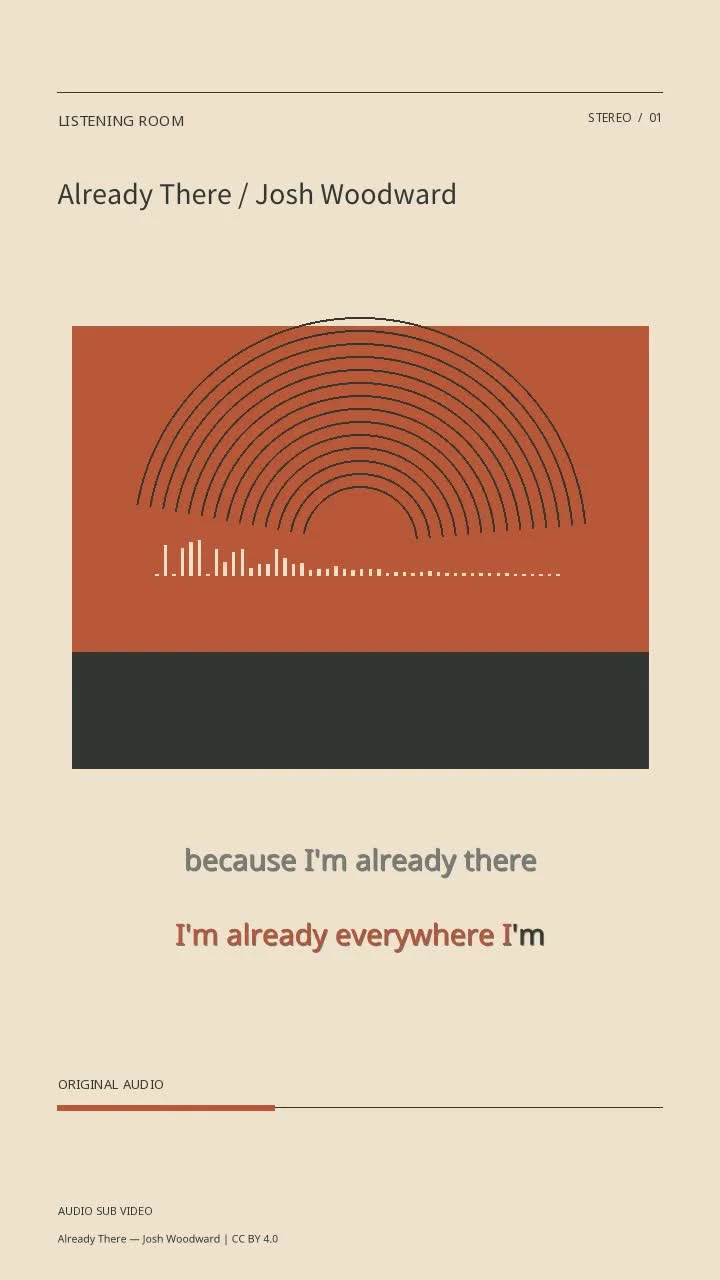 Already There / Josh Woodward