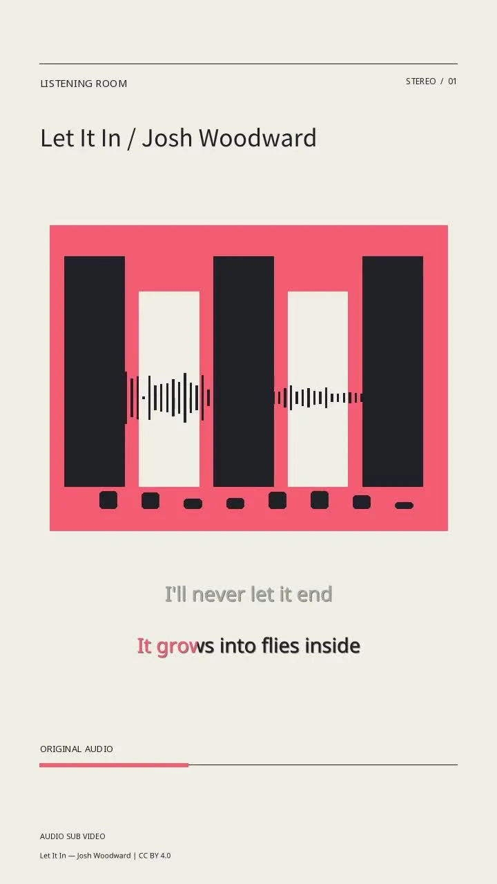 Let It In / Josh Woodward