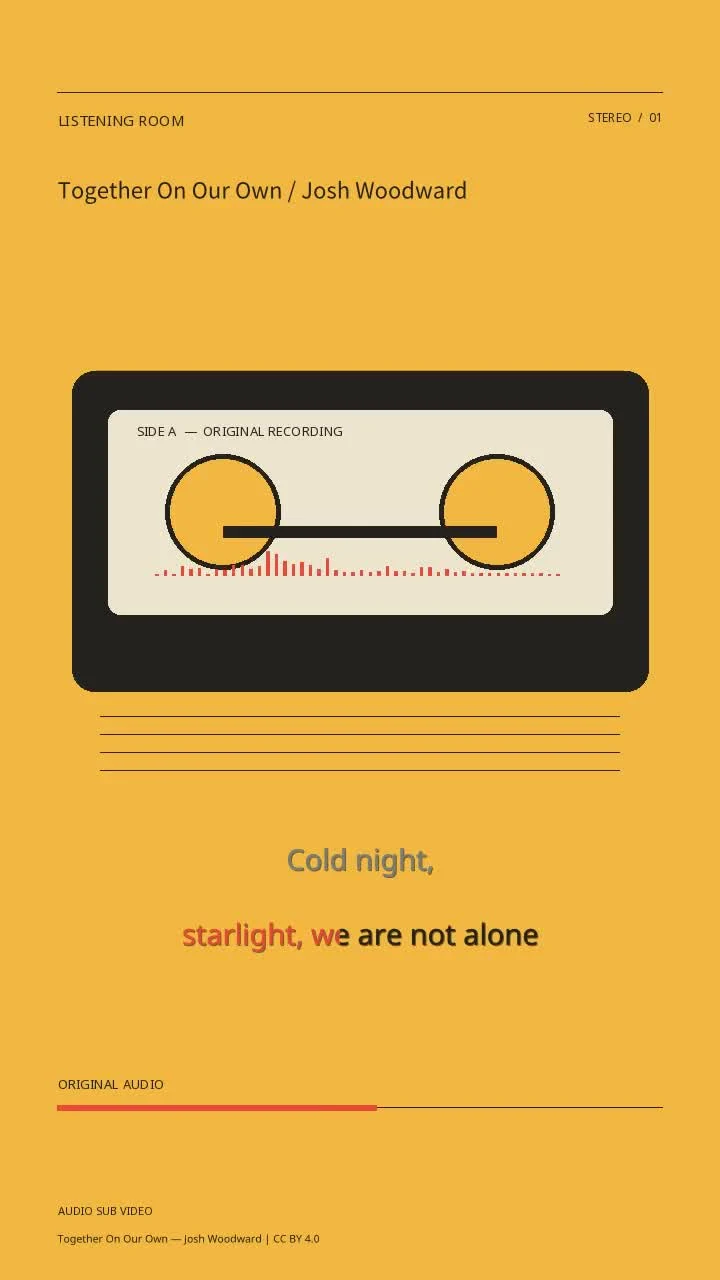 Together On Our Own / Josh Woodward