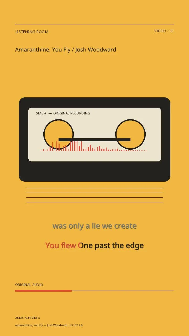 Amaranthine, You Fly / Josh Woodward