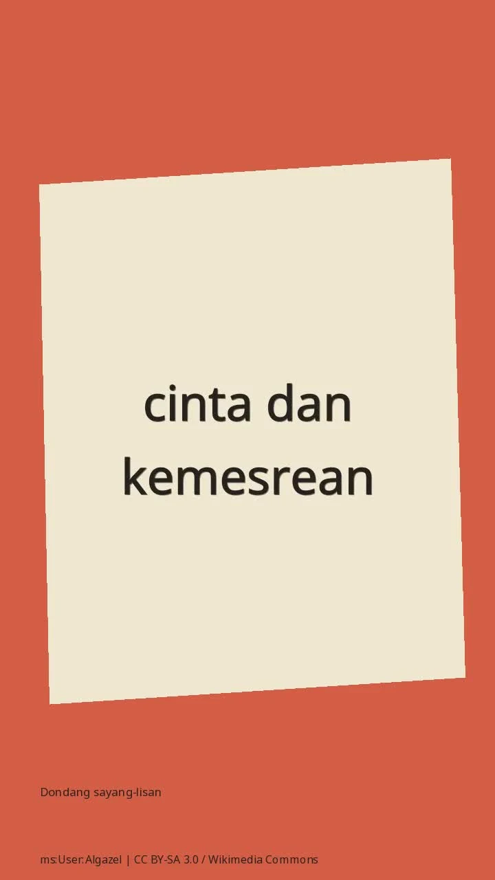 Dondang sayang-lisan