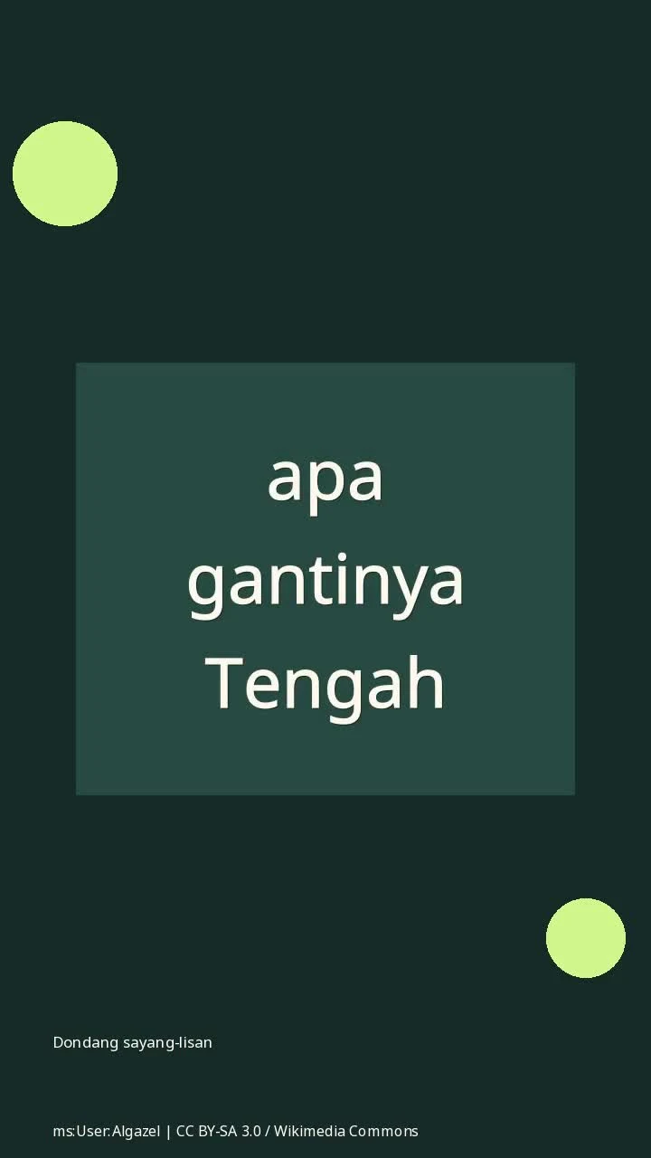 Dondang sayang-lisan