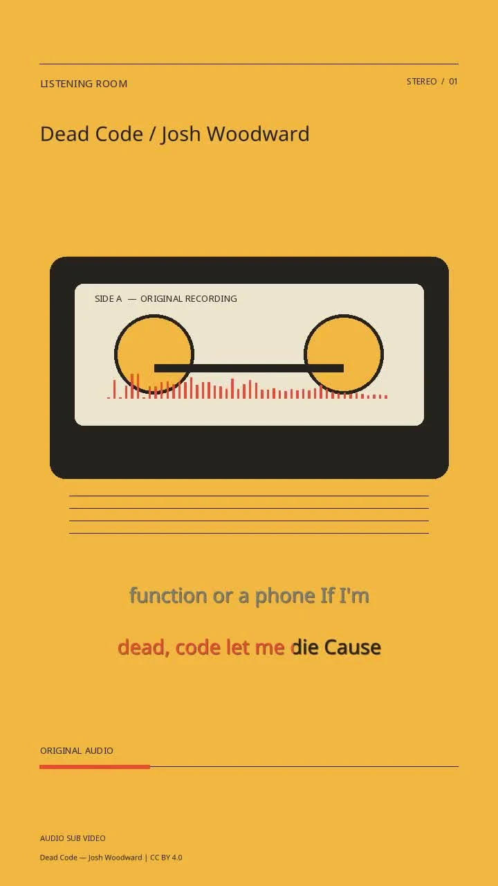 Dead Code / Josh Woodward