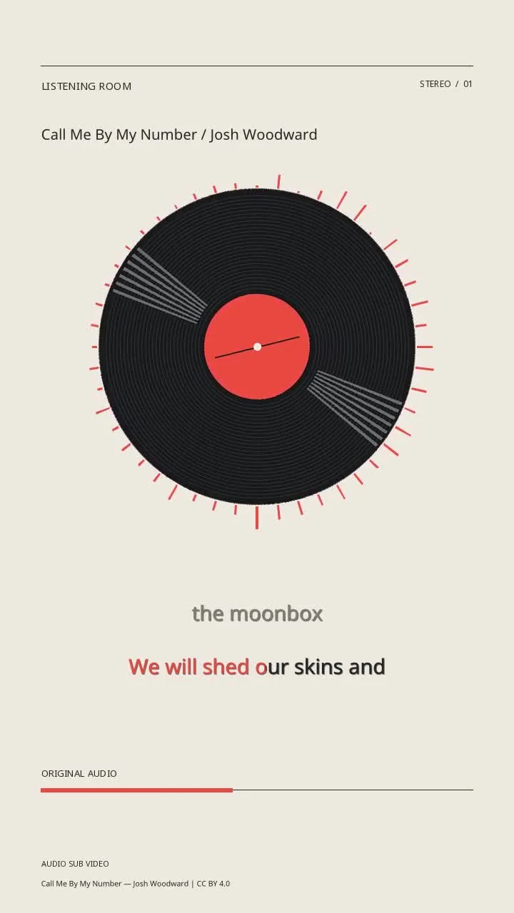 Call Me By My Number / Josh Woodward