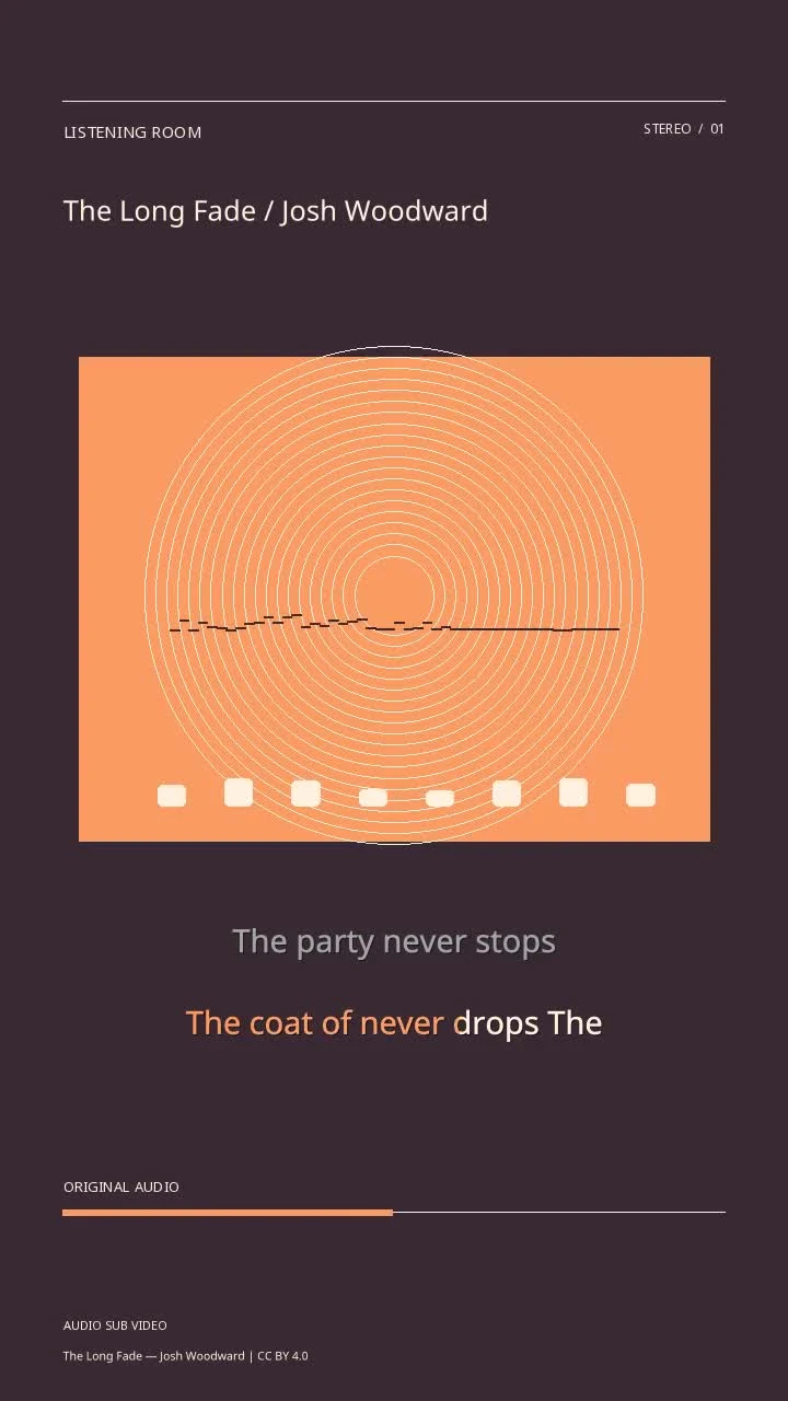 The Long Fade / Josh Woodward