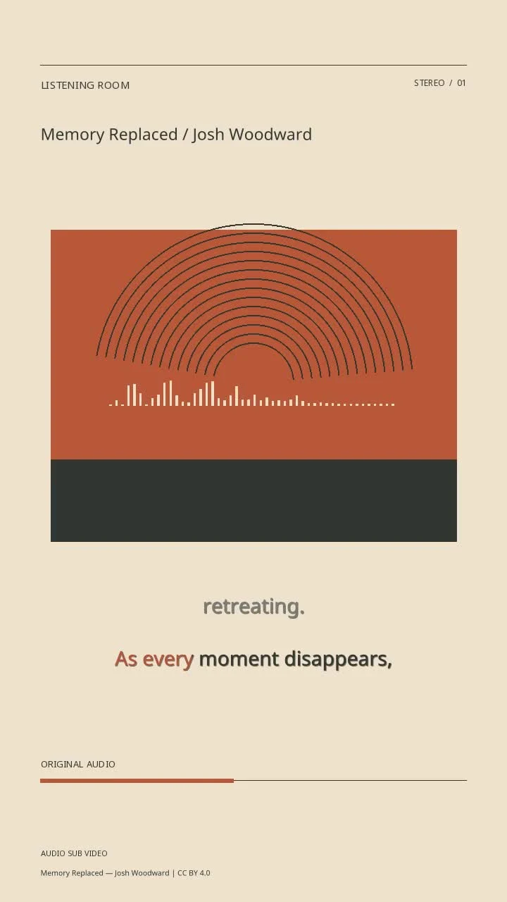 Memory Replaced / Josh Woodward