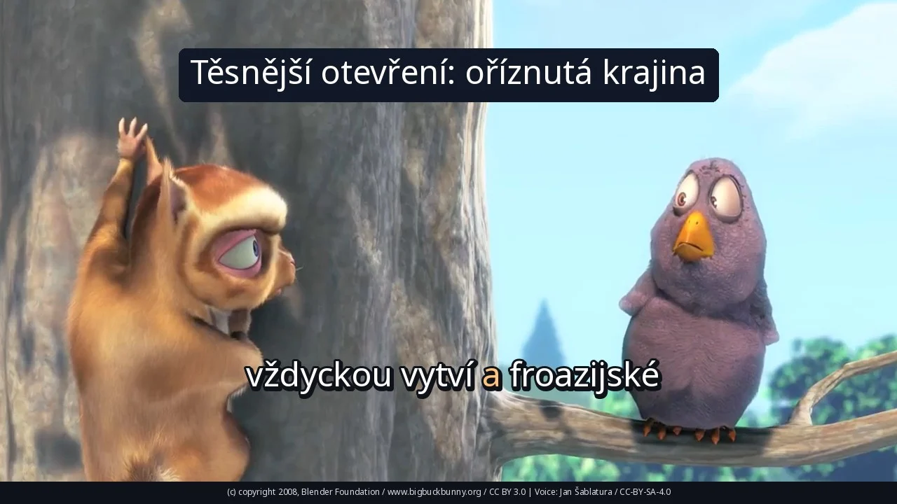 Těsnější otevření: oříznutá krajina