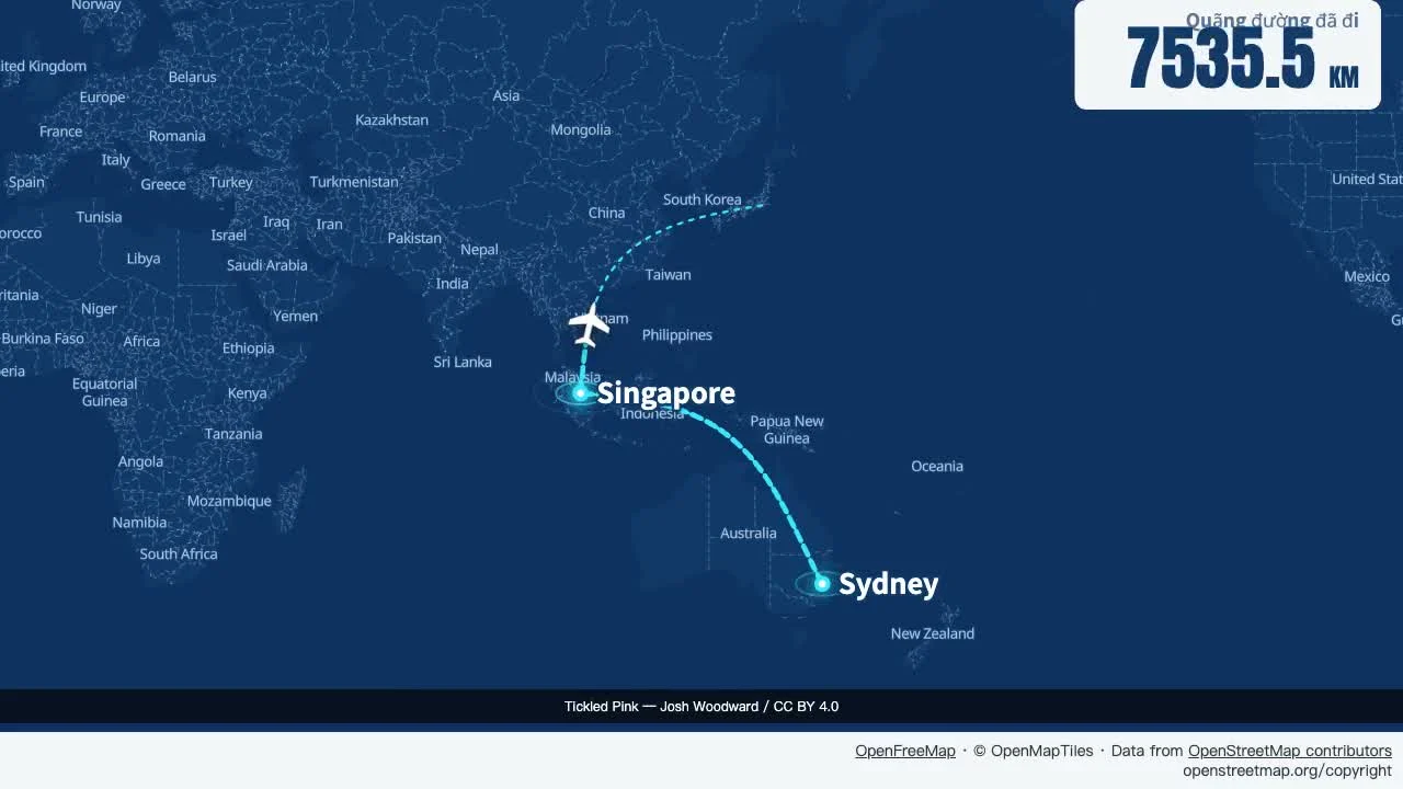 Châu Á Thái Bình Dương: kế hoạch mạng lưới chuyến bay